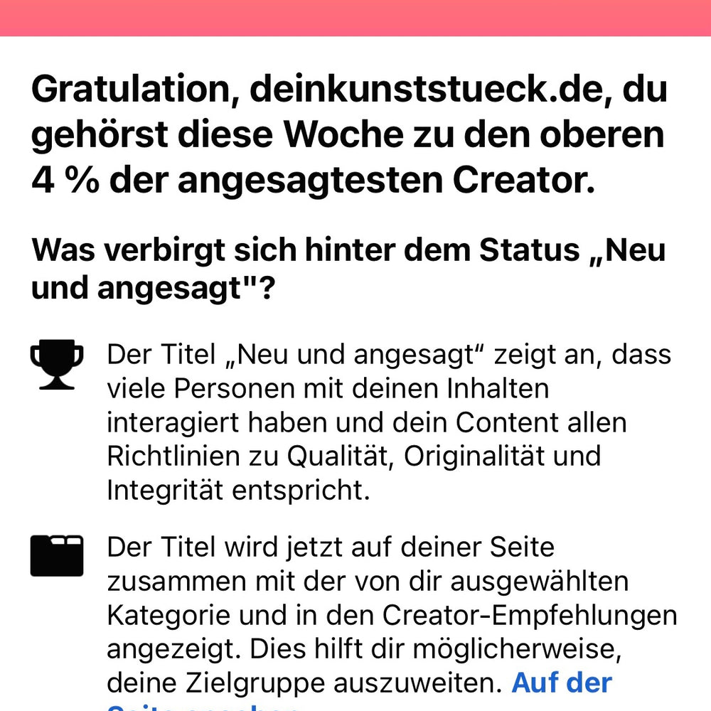 Neu und angesagt